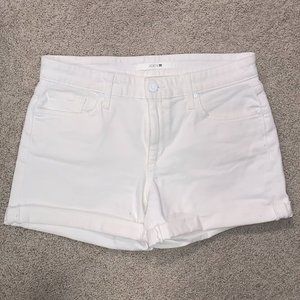 Joe's White Denim Shorts (Size 28)